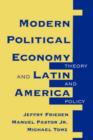 Image for Modern Political Economy And Latin America