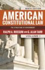 Image for American constitutional law