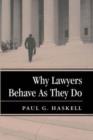 Image for Why lawyers behave as they do