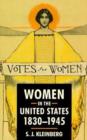Image for Women in the United States, 1830-1945
