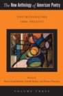 Image for New Anthology of American Poetry: Postmodernisms 1950-Present