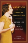 Image for Abortion in the American Imagination : Before Life and Choice, 1880-1940
