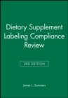 Image for Dietary Supplement Labeling Compliance Review