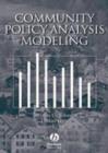 Image for Community policy analysis modeling