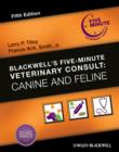 Image for Blackwell&#39;s five-minute veterinary consult  : canine and feline