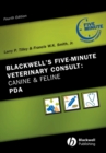 Image for Blackwell&#39;s five-minute veterinary consult: Canine &amp; feline : Canine and Feline PDA