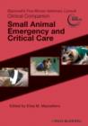 Image for Small animal emergency and critical care