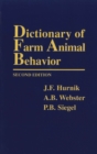 Image for Dictionary of Farm Animal Behavior