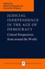 Image for Judicial Independence in the Age of Democracy