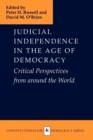 Image for Judicial Independence in the Age of Democracy
