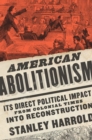 Image for American abolitionism  : its direct political impact from colonial times into Reconstruction