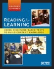 Image for Reading for Learning : Using Discipline-Based Texts to Build Content Knowledge