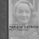 Image for A Woman at War : Marlene Dietrich Remembered