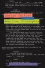 Image for Script culture and the American screenplay
