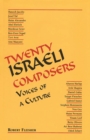 Image for Twenty Israeli Composers