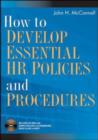 Image for How to Dvlp Essntl HR Policies and Prcdurs