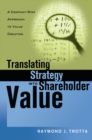 Image for Translating Strategy into Shareholder Value.