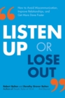 Image for Listen Up or Lose Out