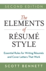 Image for The Elements of Resume Style: Essential Rules for Writing Resumes and Cover Letters That Work