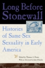 Image for Long Before Stonewall