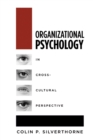 Image for Organizational psychology in cross-cultural perspective
