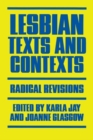 Image for Lesbian Texts and Contexts
