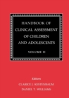Image for Handbook of Clinical Assessment of Children and Adolescents (Vol. 2)