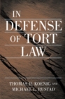 Image for In defense of tort law