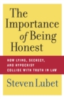 Image for The importance of being honest  : how lying, secrecy, and hypocrisy collide with truth in law