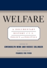 Image for Welfare : A Documentary History Of U.S. Policy And Politics