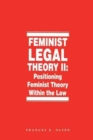 Image for Feminist Legal Theory