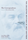 Image for The Correspondence: Volume V : 1890-1892