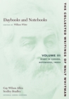 Image for Daybooks and Notebooks: Volume III