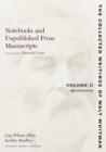 Image for Notebooks and Unpublished Prose Manuscripts: Volume II