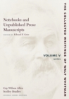 Image for Notebooks and Unpublished Prose Manuscripts: Volume V