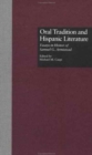 Image for Oral Tradition and Hispanic Literature