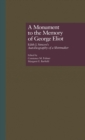Image for A Monument to the Memory of George Eliot