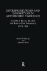 Image for Entrepreneurship and Innovation in Automobile Insurance