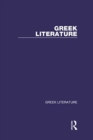 Image for Greek Literature