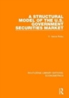 Image for A Structural Model of the U.S. Government Securities Market