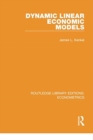 Image for Dynamic Linear Economic Models