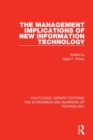Image for The Management Implications of New Information Technology
