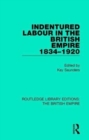 Image for Indentured Labour in the British Empire, 1834-1920