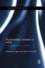 Image for Psychoanalytic treatment in adults  : a longitudinal study of change