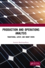 Image for Production and Operations Analysis