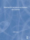 Image for Materials for architects and builders