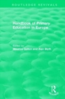 Image for Handbook of Primary Education in Europe (1989)