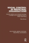 Image for Social Control in Industrial Organisations