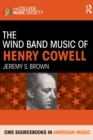 Image for The wind band music of Henry Cowell
