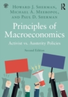 Image for Principles of macroeconomics  : activist vs. austerity policies